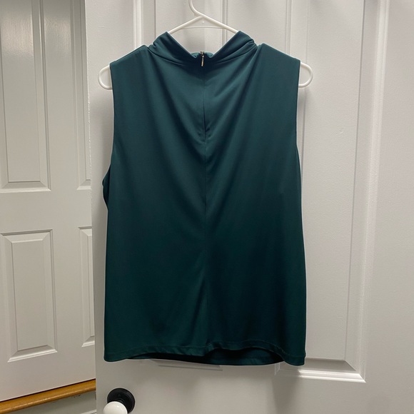 Calvin Klein green sleeveless blouse XL - Picture 5 of 5